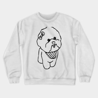 Little Cute Dog Crewneck Sweatshirt